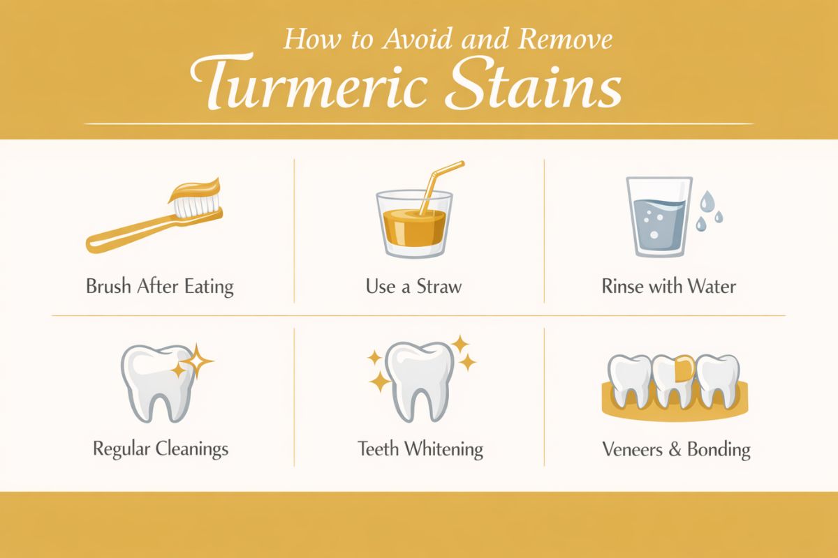 How to Avoid and Remove Turmeric Stains