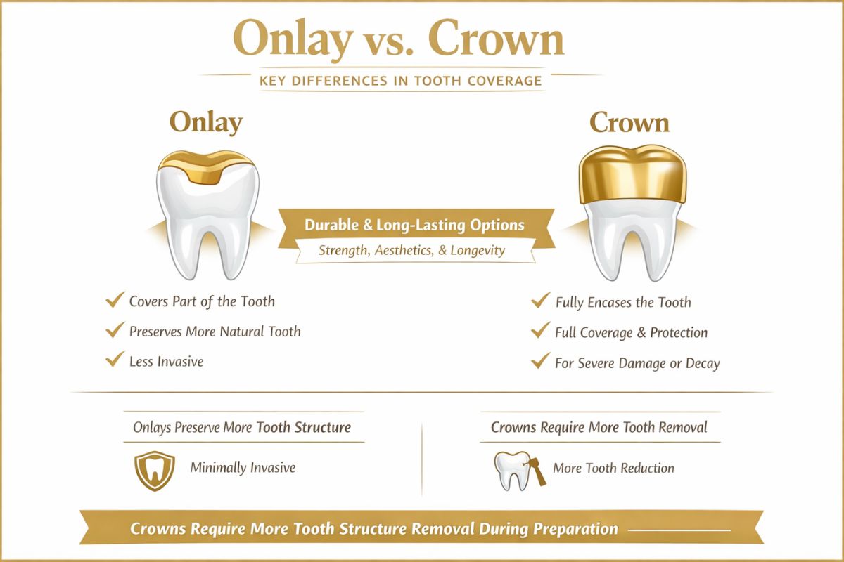 What Are Onlays and Crowns
